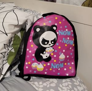 Angry panda backpack